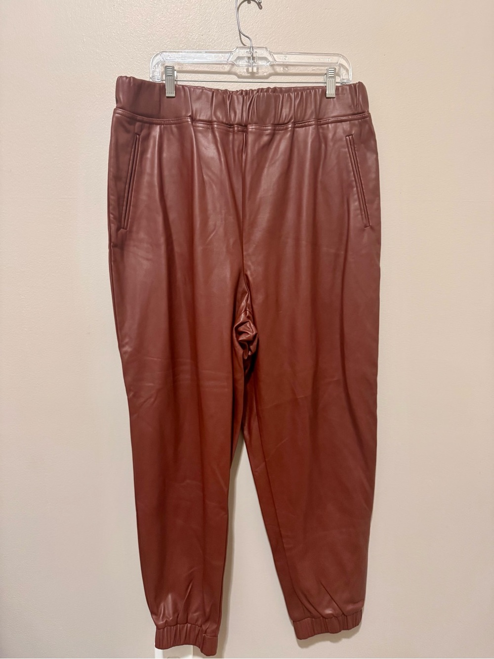 INC Faux Leather Joggers and Leggings